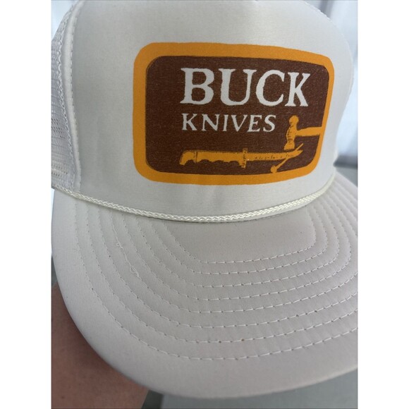 Vintage “BUCK KNIVES” Trucker Hat New - Picture 4 of 4